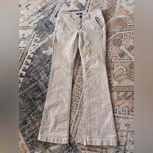 American Eagle Outfitters Tan Boot Cut Pants